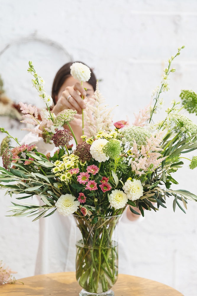 tutorial centro de flores