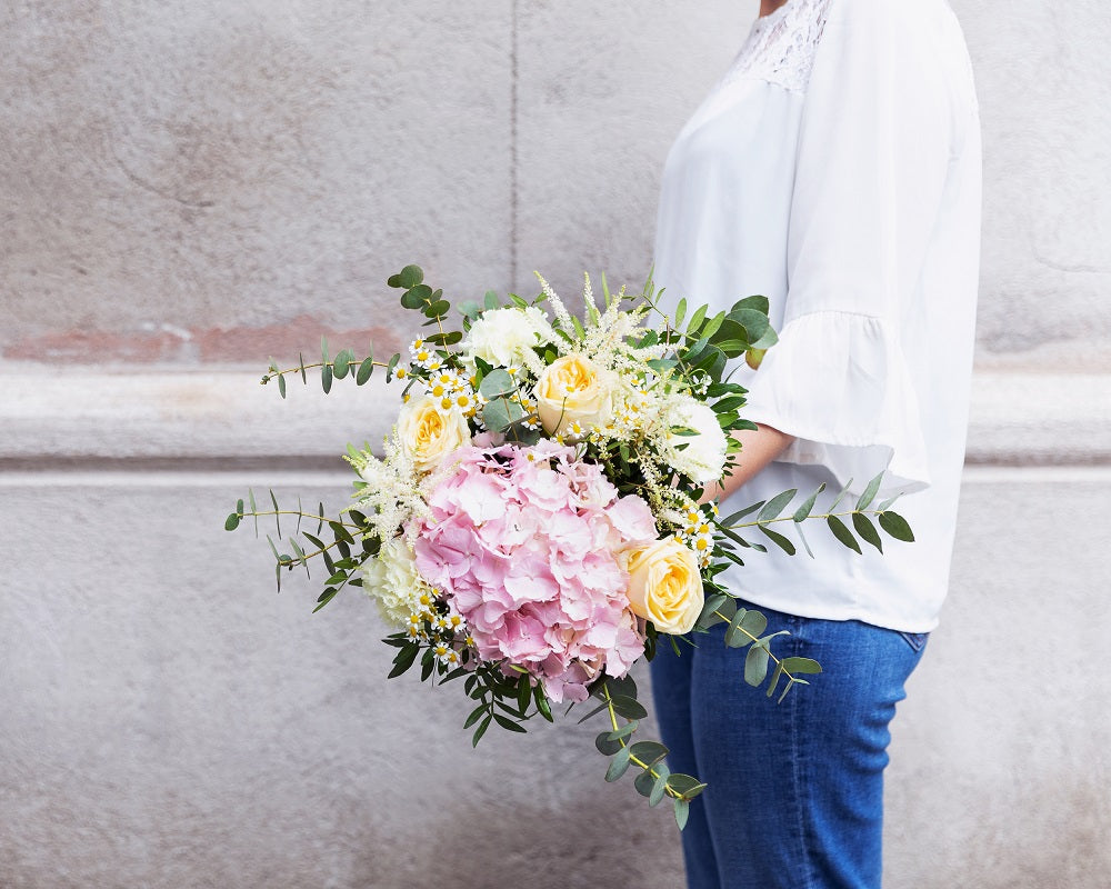 flores de moda hortensias