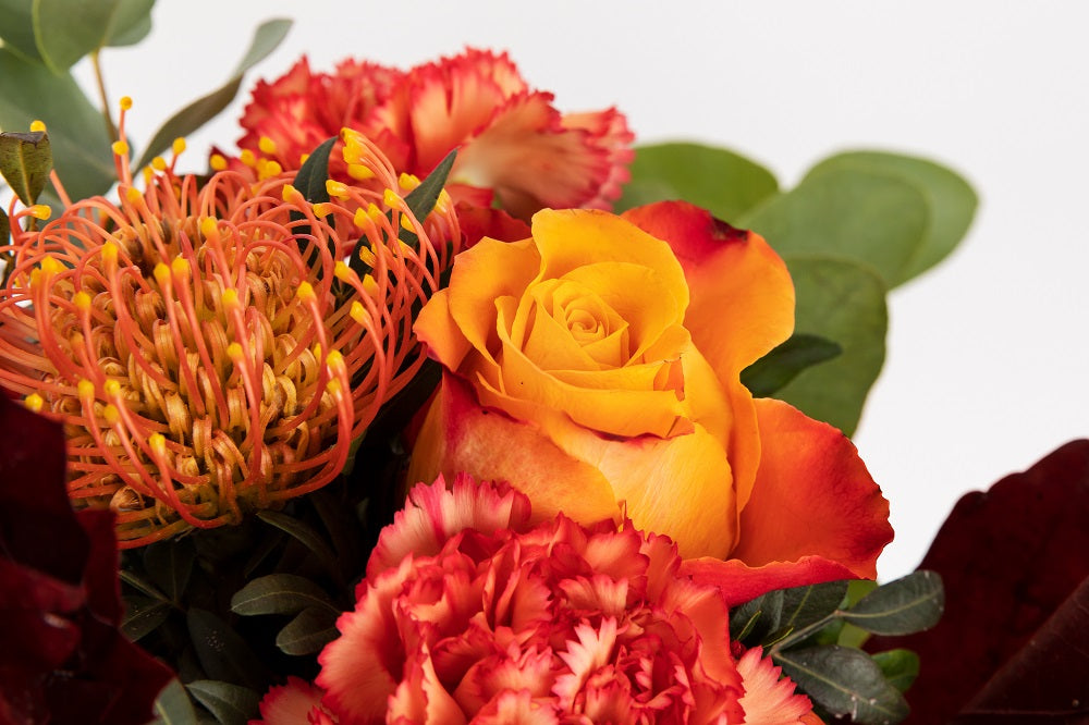 Detalle flores de Halloween