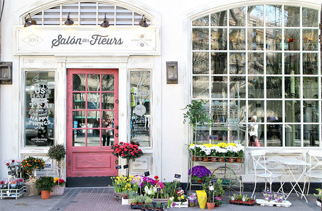 Rincones en Madrid con flores