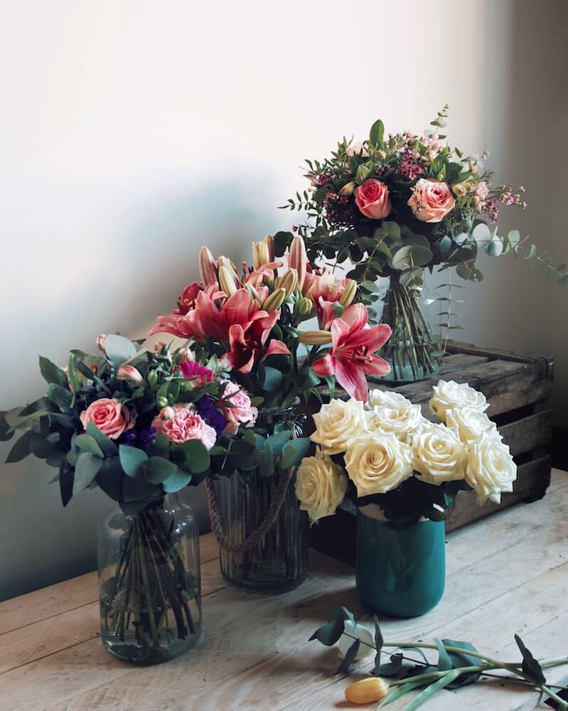 5 tendencias en bouquets de flores