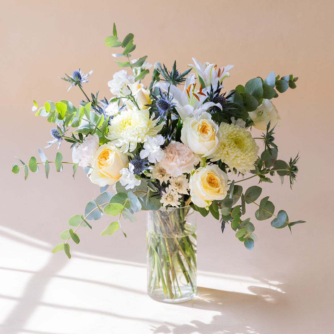 El Clásico - Ramo de flores blancas