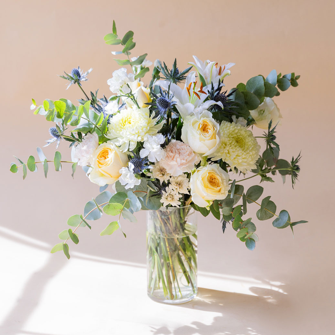 El Clásico - Ramo de flores blancas