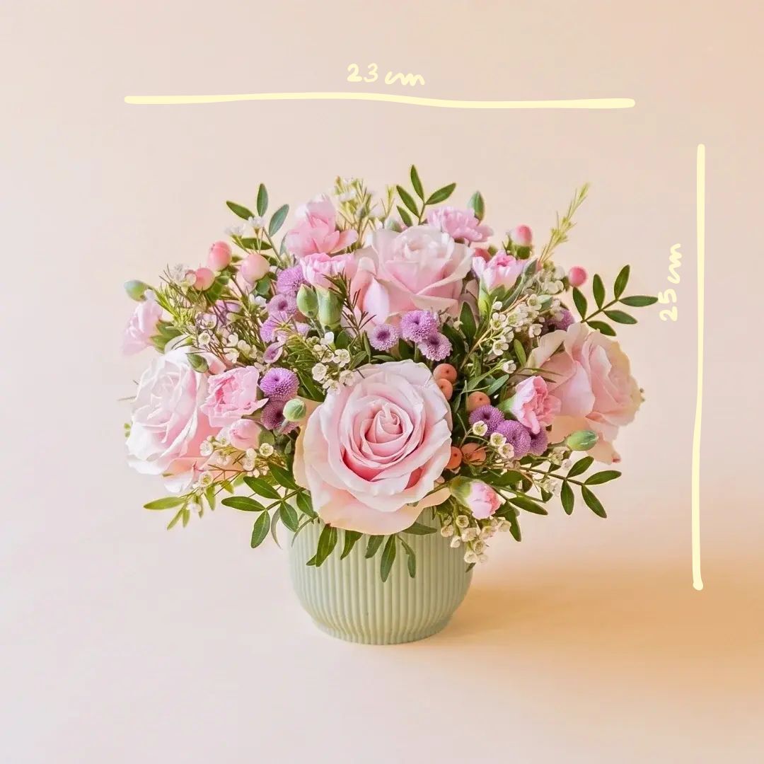 El Dulce - Arreglo con rosas rosas