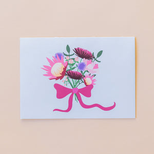 Protea Floral - Tarjeta