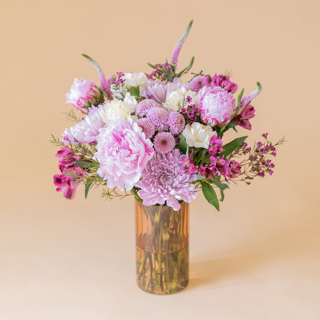 Enchanté - Ramo con Peonías Rosas