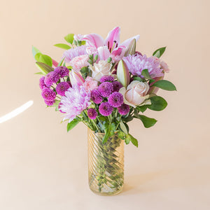 El Bonito - Ramo con flores rosas