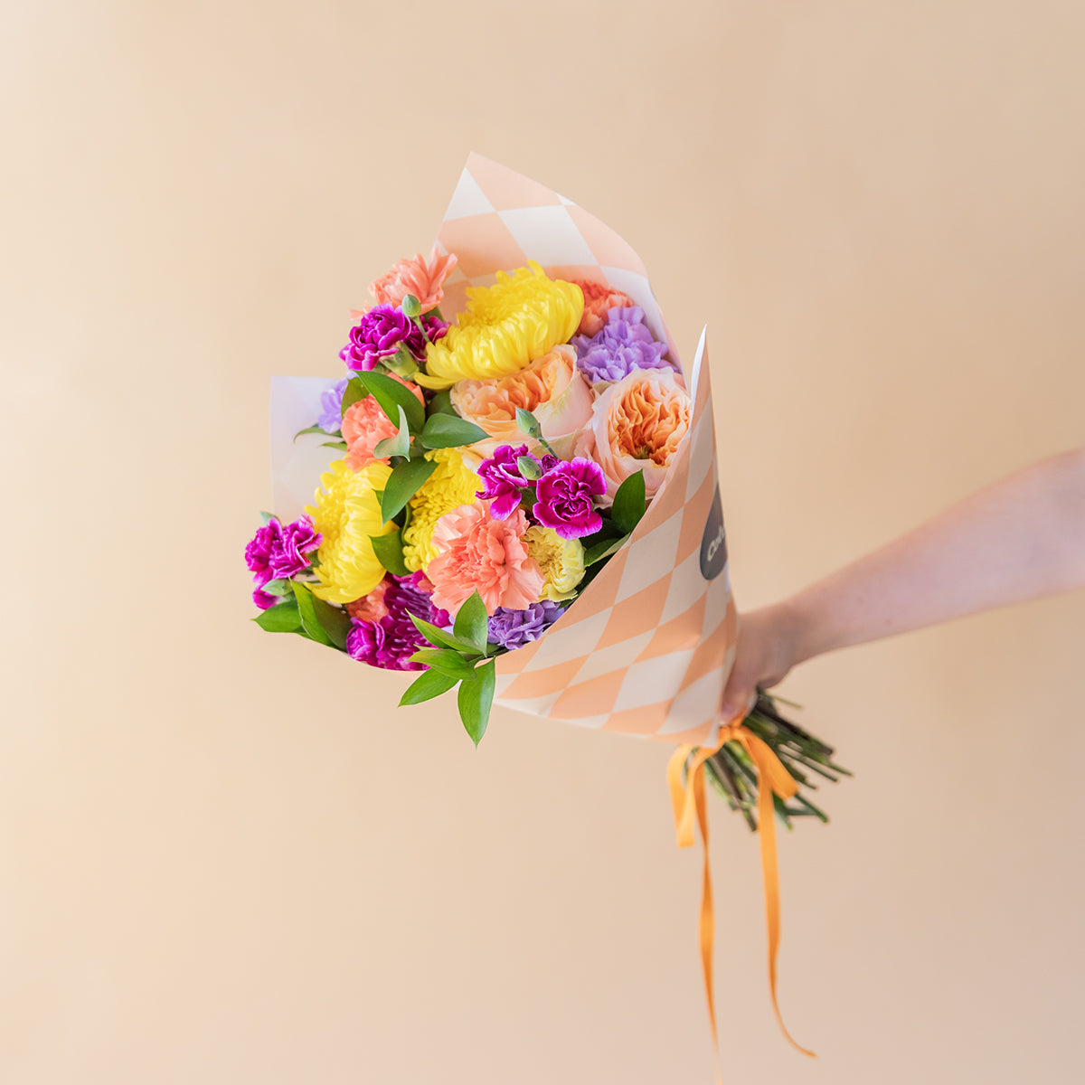 Feliz Cumple - Ramo de flores y kit de cumpleaños