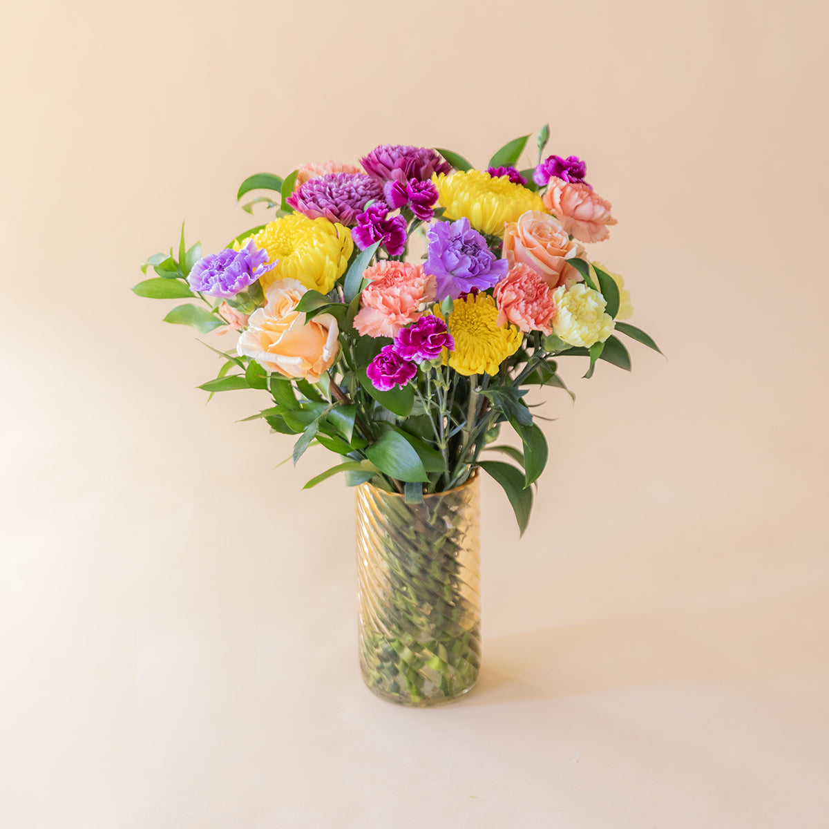 Feliz Cumple - Ramo de flores y kit de cumpleaños