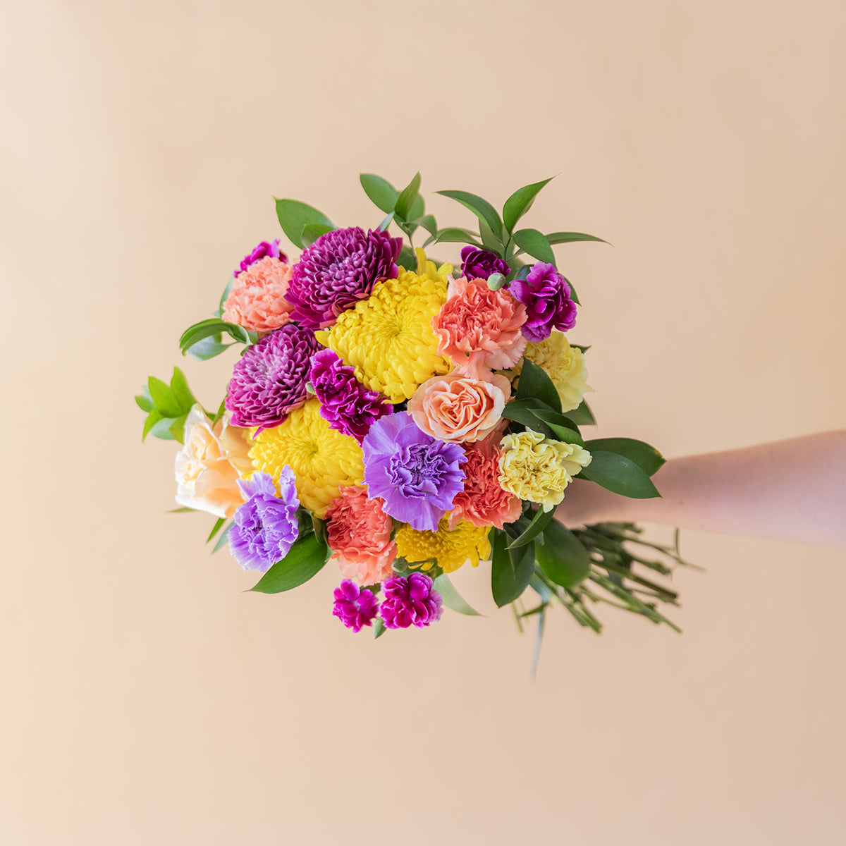 Feliz Cumple - Ramo de flores y kit de cumpleaños