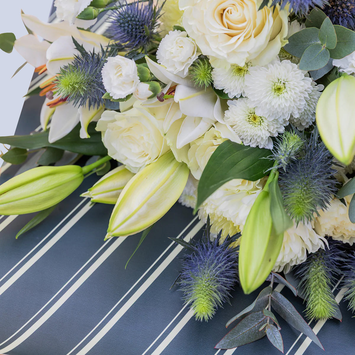 El Clásico - Ramo de flores blancas