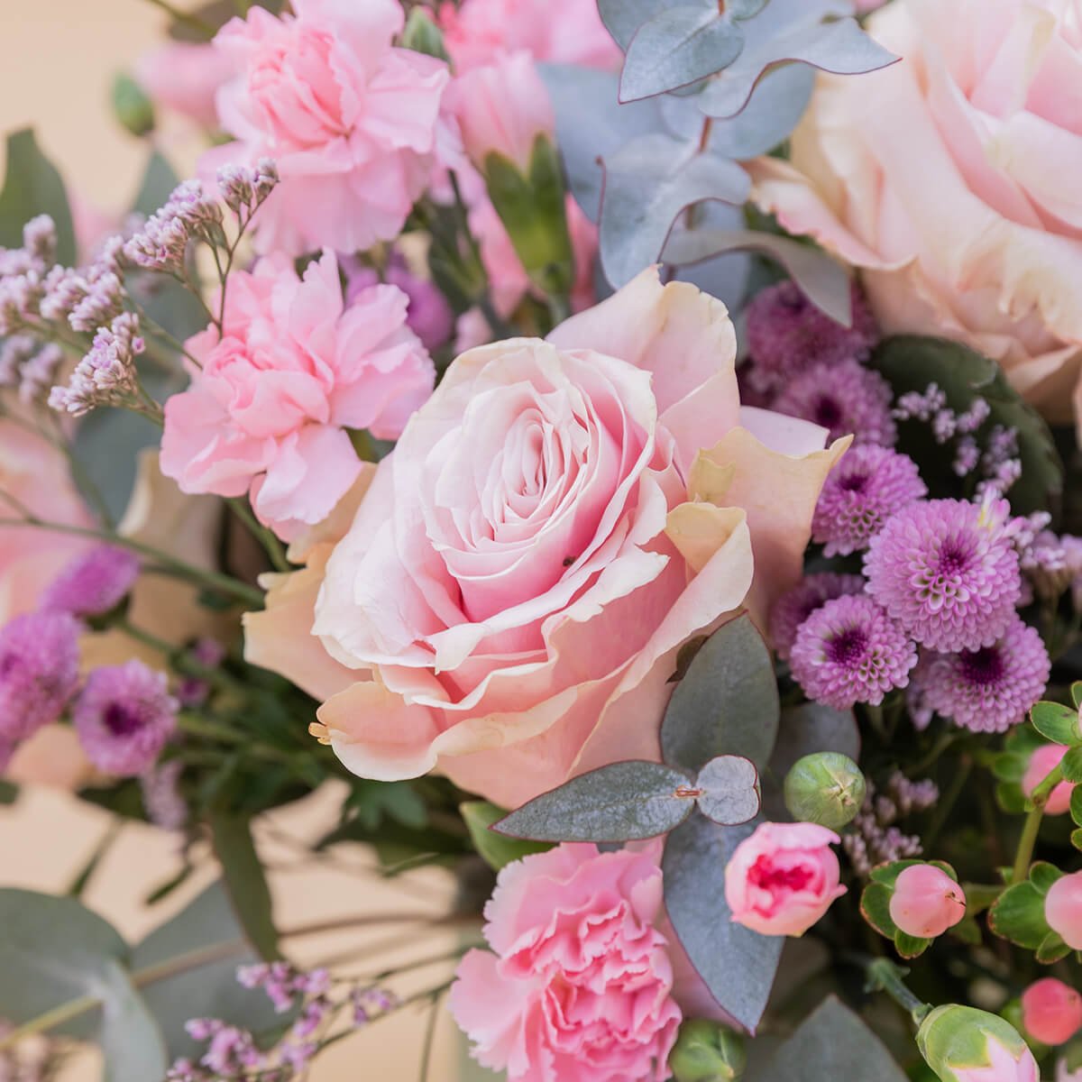 El Dulce - Arreglo con rosas rosas