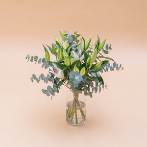 Lírios brancos - Uma seleção de lírios orientais