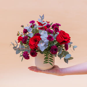 El Romántico - Arreglo con rosas rojas