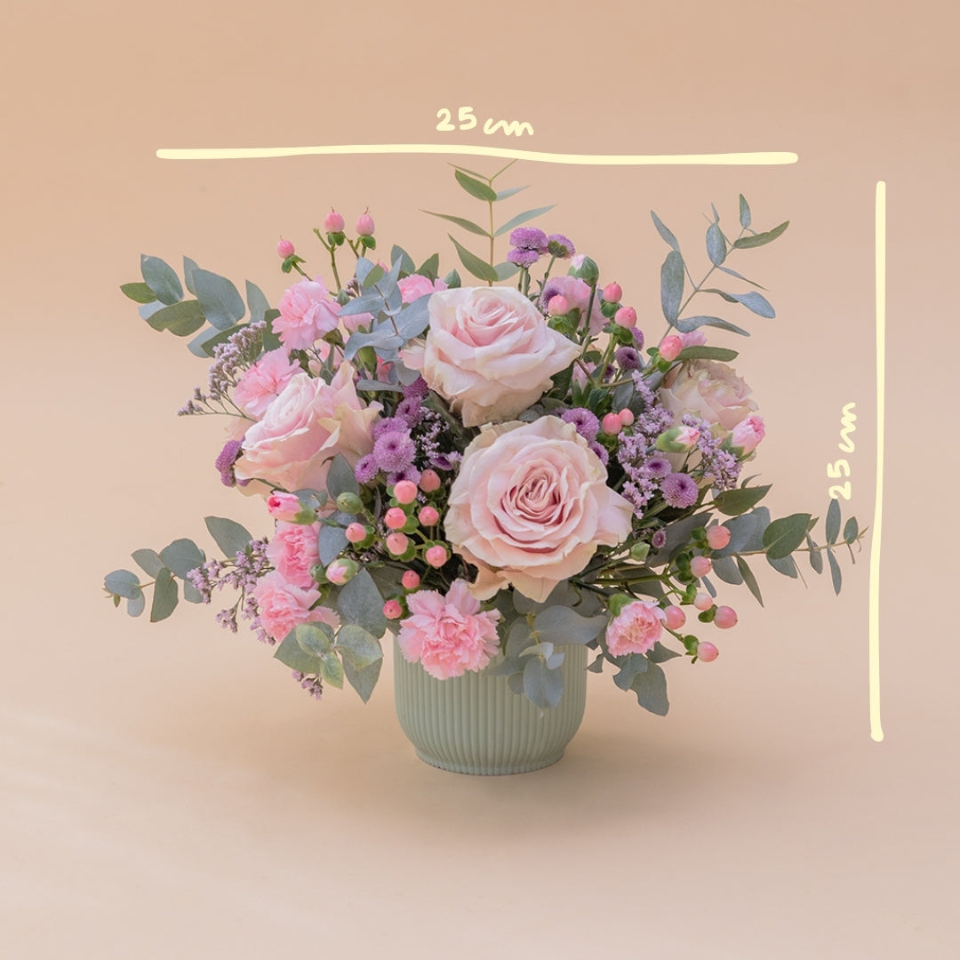 El Dulce - Arreglo con rosas rosas