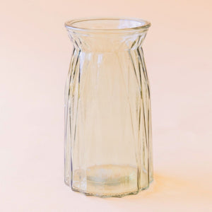 Gala - Jarrón transparente de vidrio 20cm