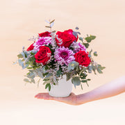 El Romántico - Arreglo con rosas rojas