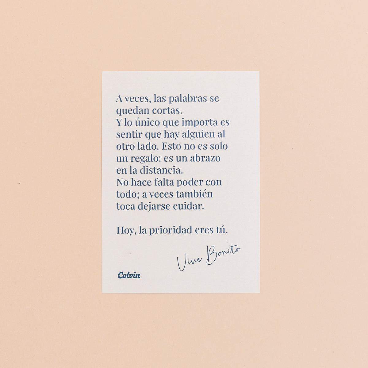 Postal - Con Cariño