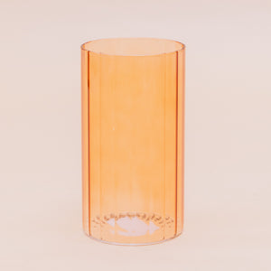 Jarrón Rosa Cilindro