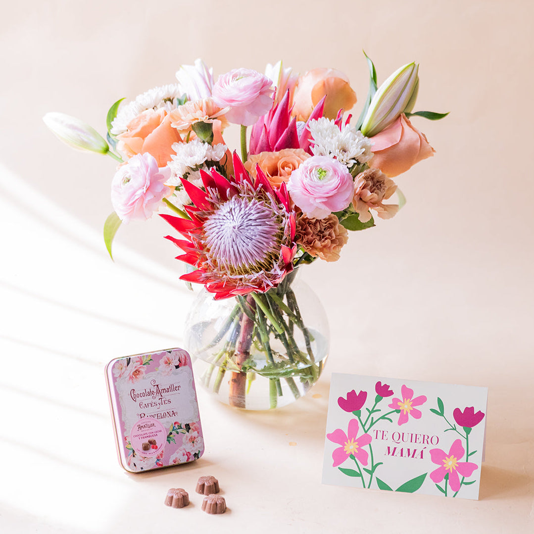 Ramo Premium com Bombons e Cartão