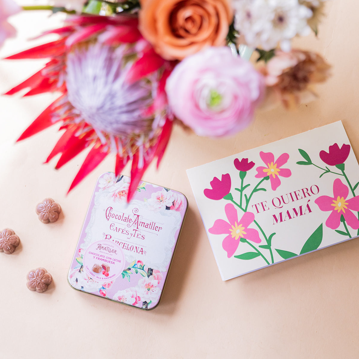 Ramo Premium com Bombons e Cartão