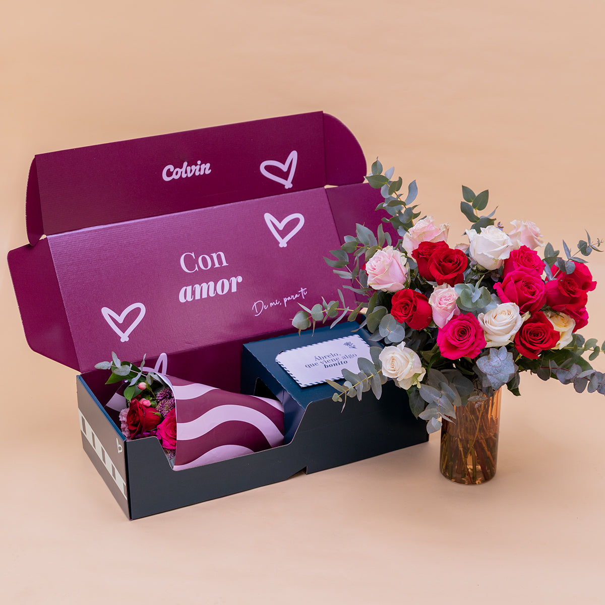 Rosas - Seleção de rosas coloridas