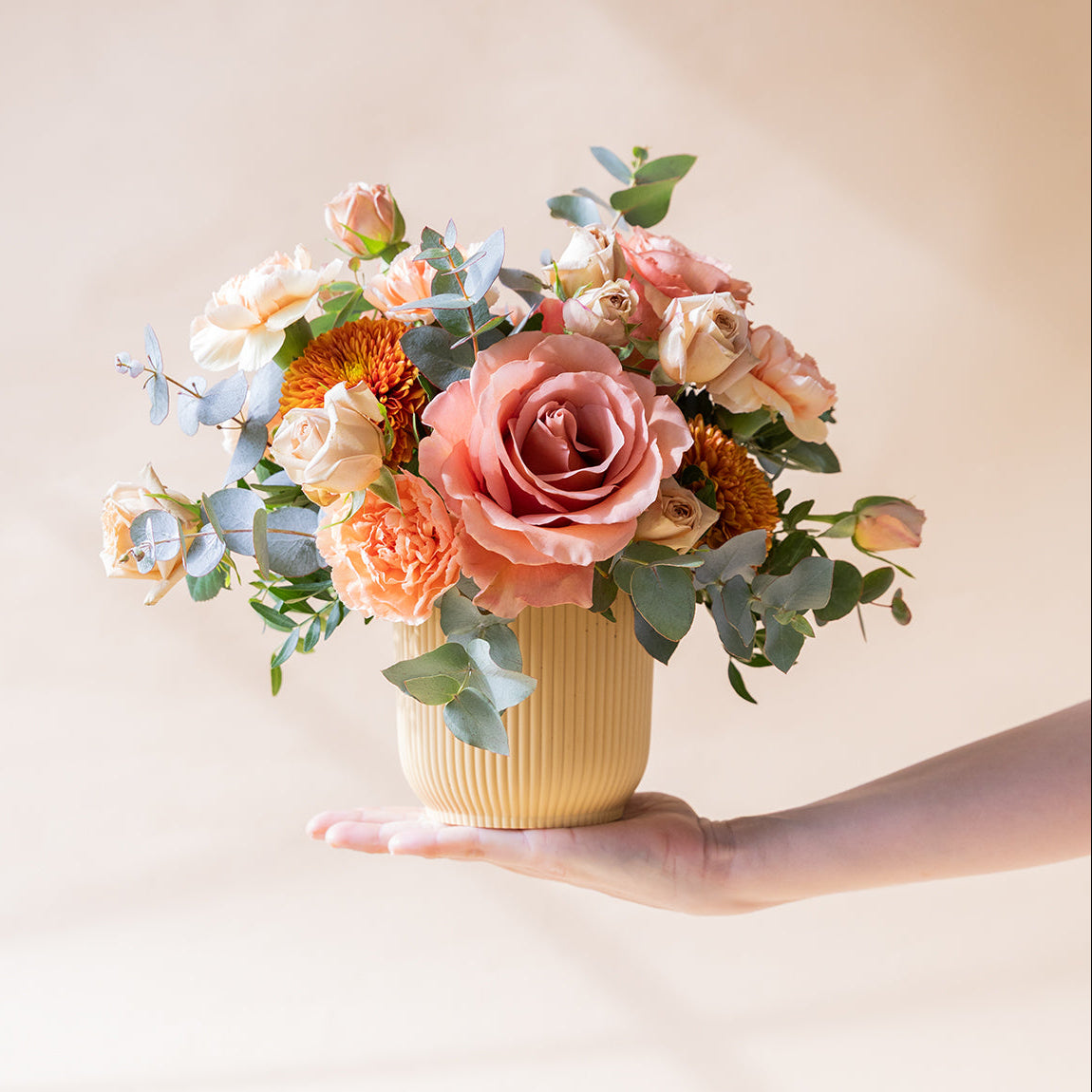 El Mocca - Arreglo con flores café