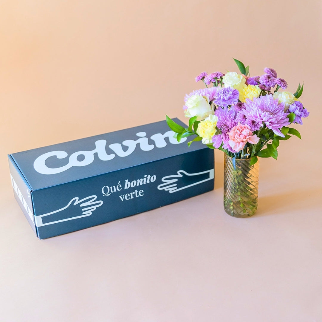 El Pastel - Ramo con flores crema