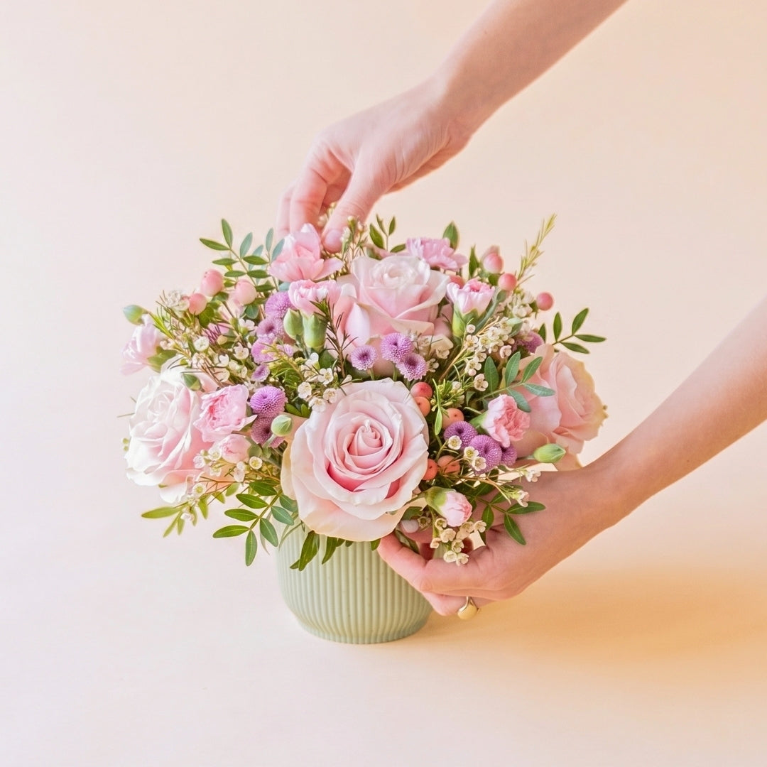 El Dulce - Arreglo con rosas rosas