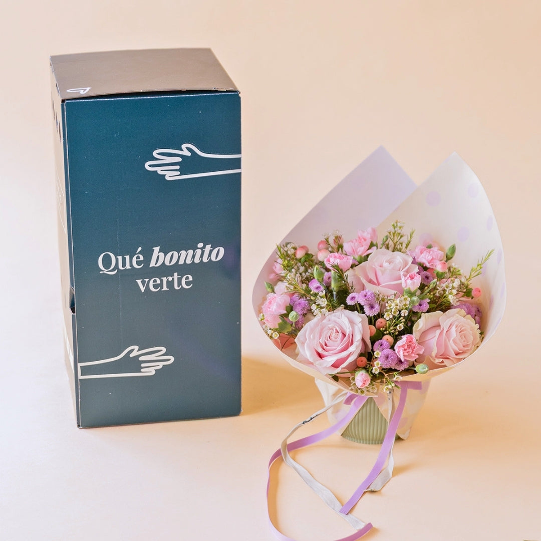El Dulce - Arreglo con rosas rosas