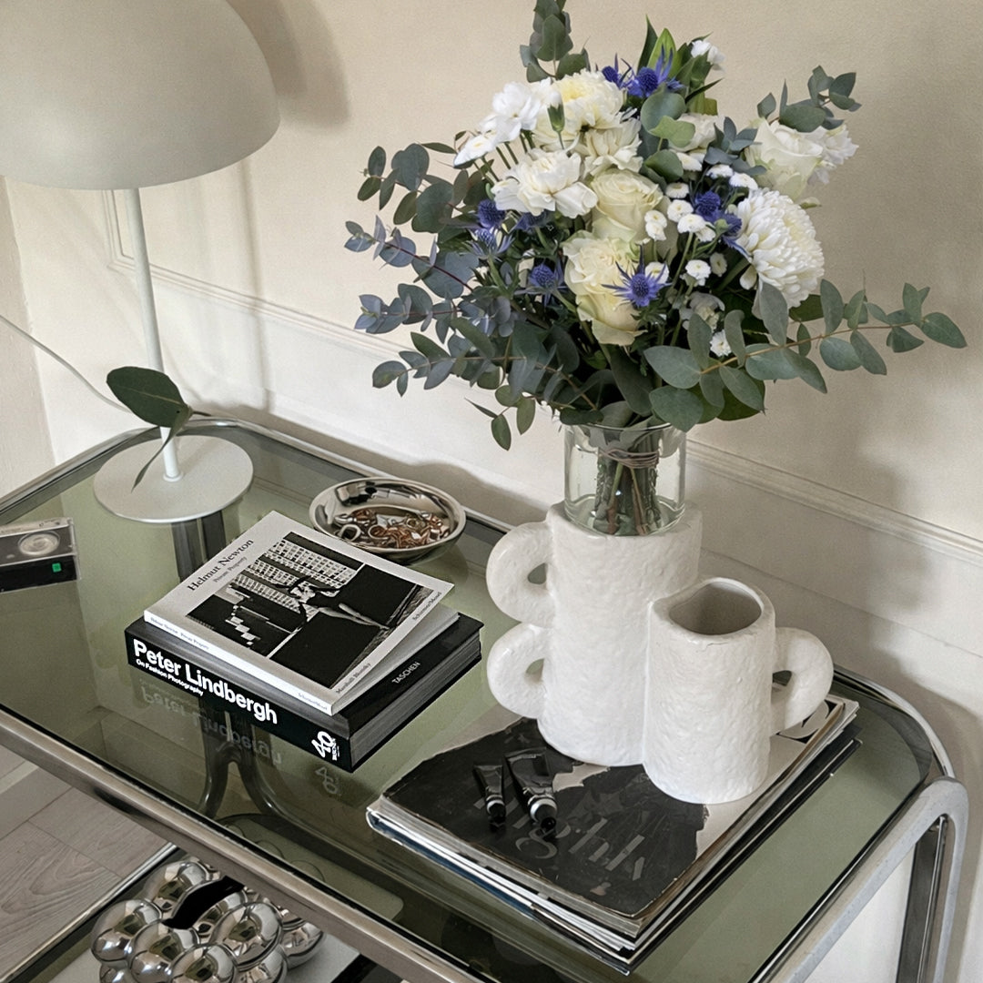 Con Cariño - Ramo de flores con libreta y galleta de la suerte