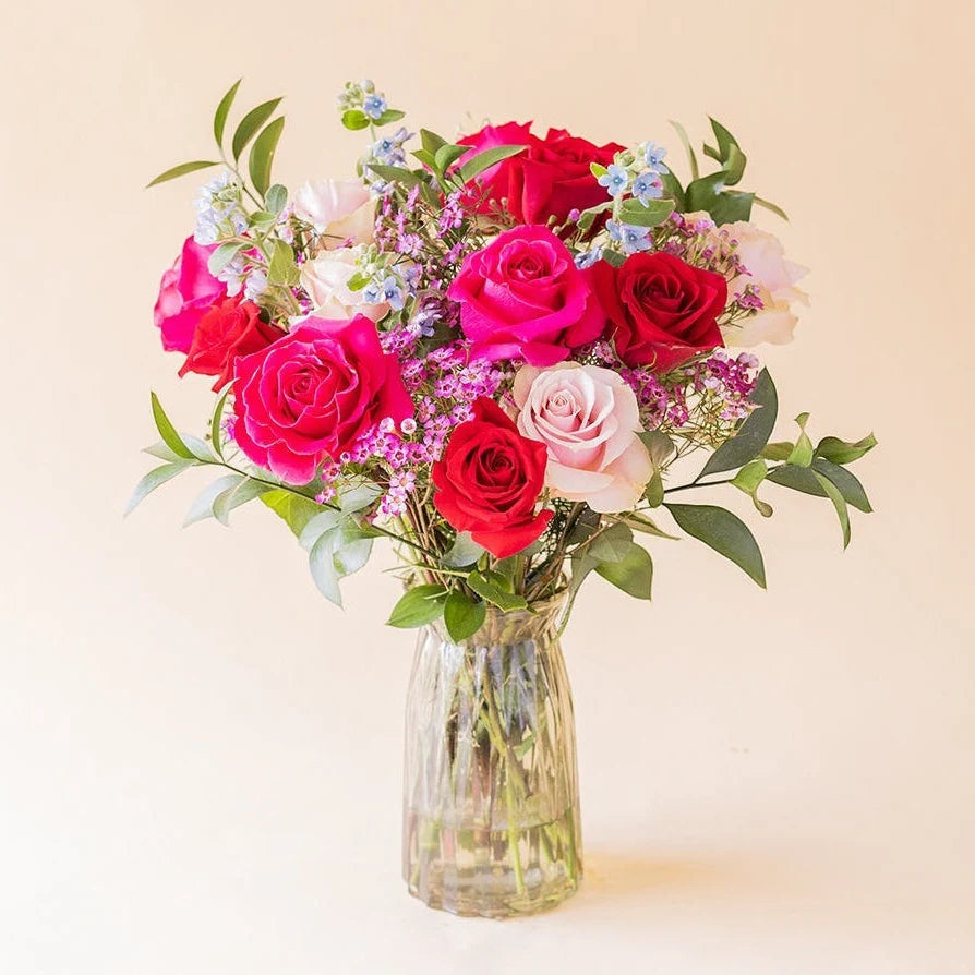 Ramo de rosas rojas