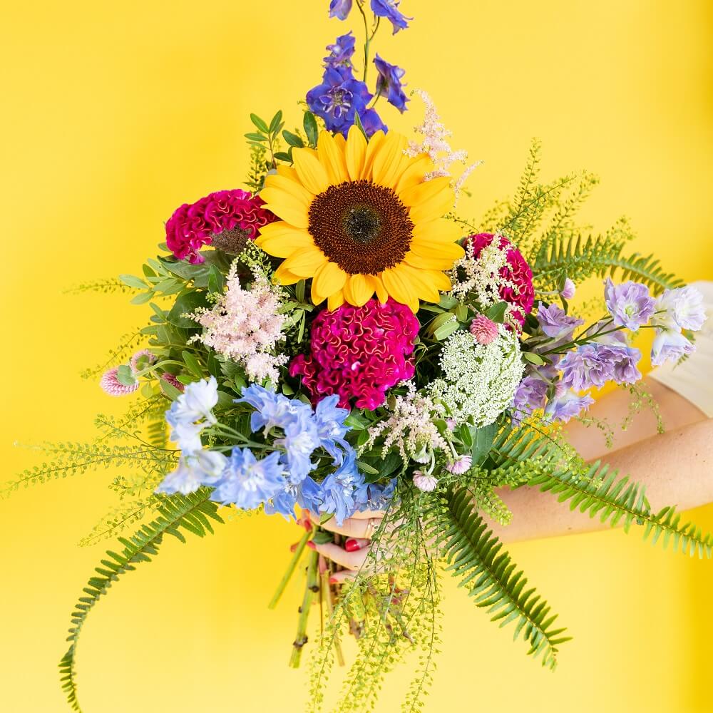 Flor celosía en bouquet 