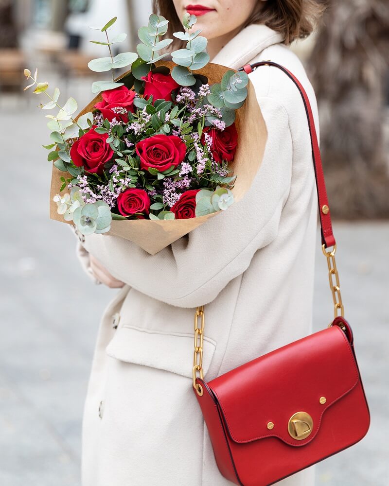 flores de san valentín rojas