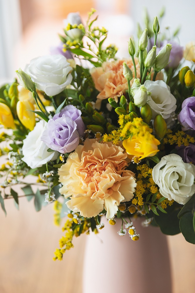 Tendencias de primavera en ramos de flores - Colvin