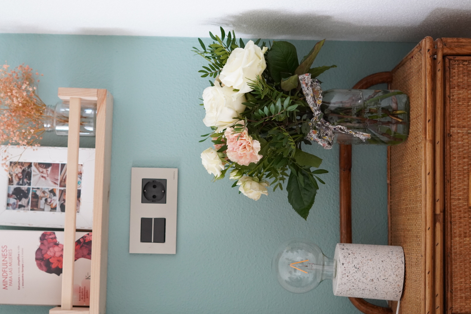 Ideas para decorar con flores y plantas secas