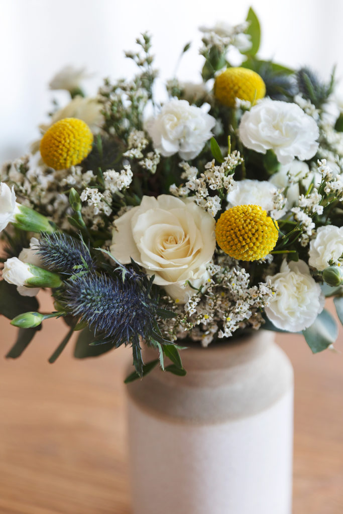 Arreglo de flores para los abuelos