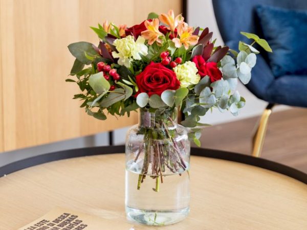 flores rojas