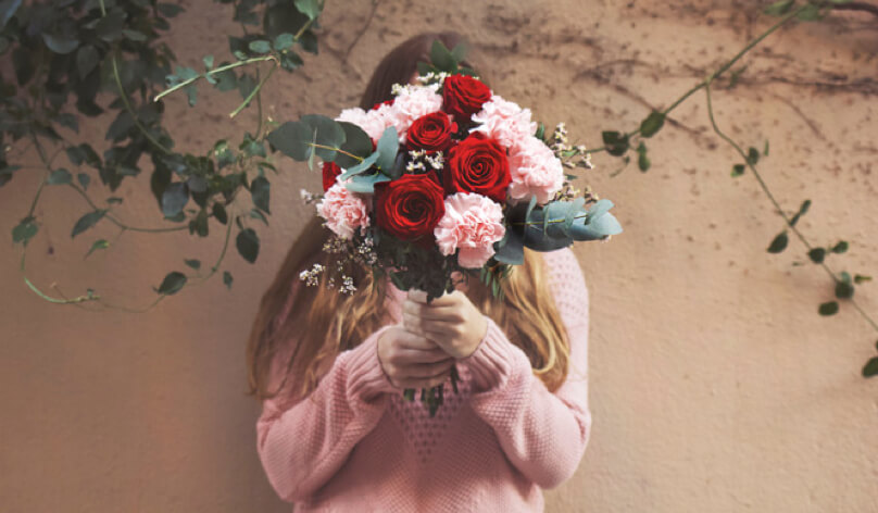 Enviar ramos de flores en San Valentín