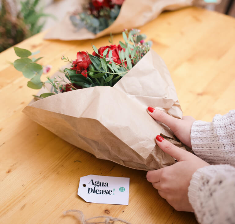 Enviar ramos de flores en San Valentín